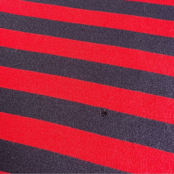 Gap Sz S Red Striped T-Shirt Long Sleeve - Picture 3 of 7